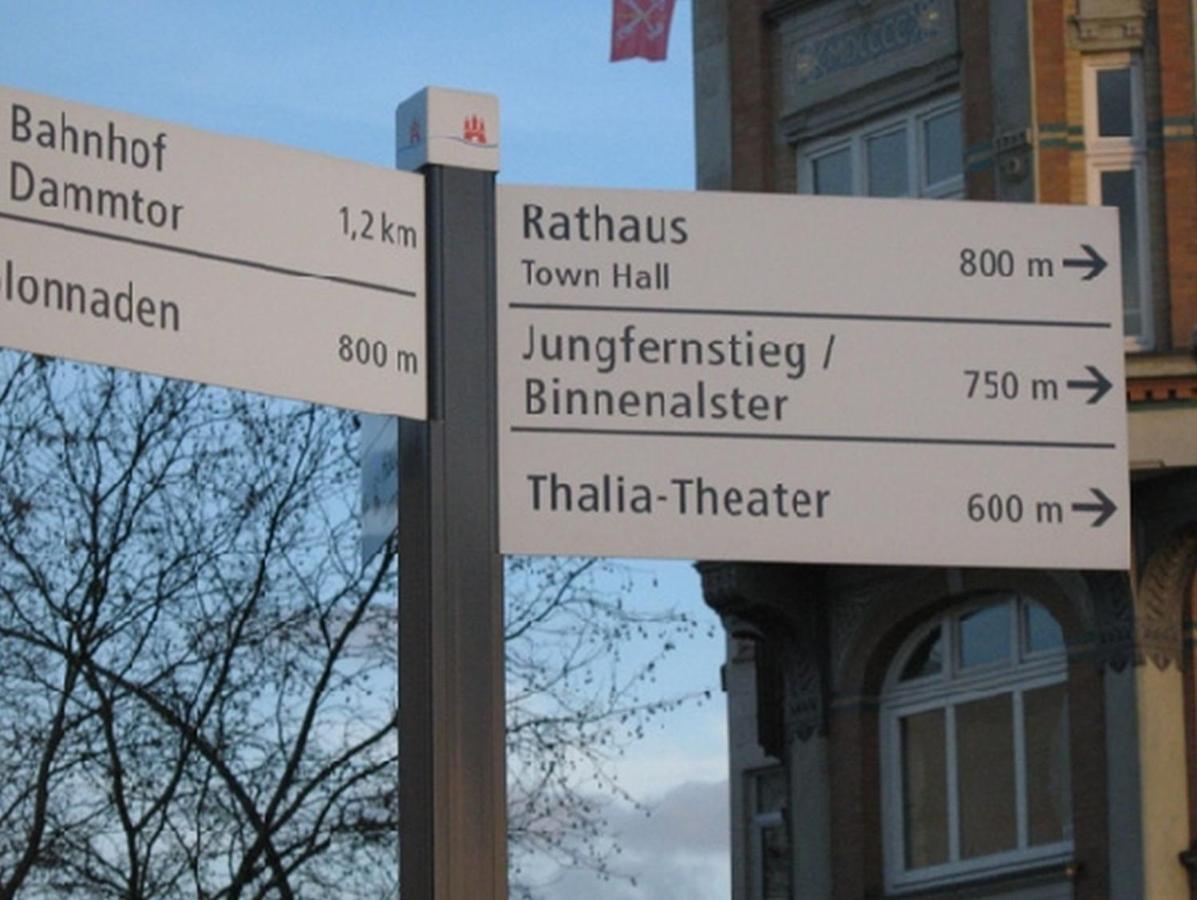 Pension Am Rathaus Hamburg Ngoại thất bức ảnh